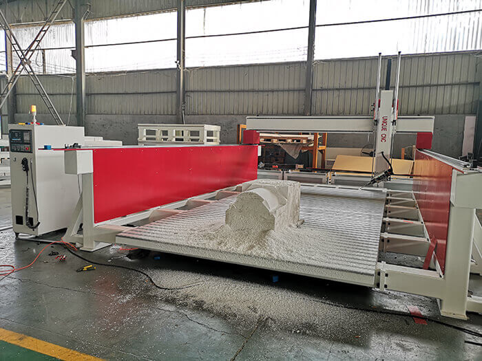 eps cutting cnc router with swing spindle