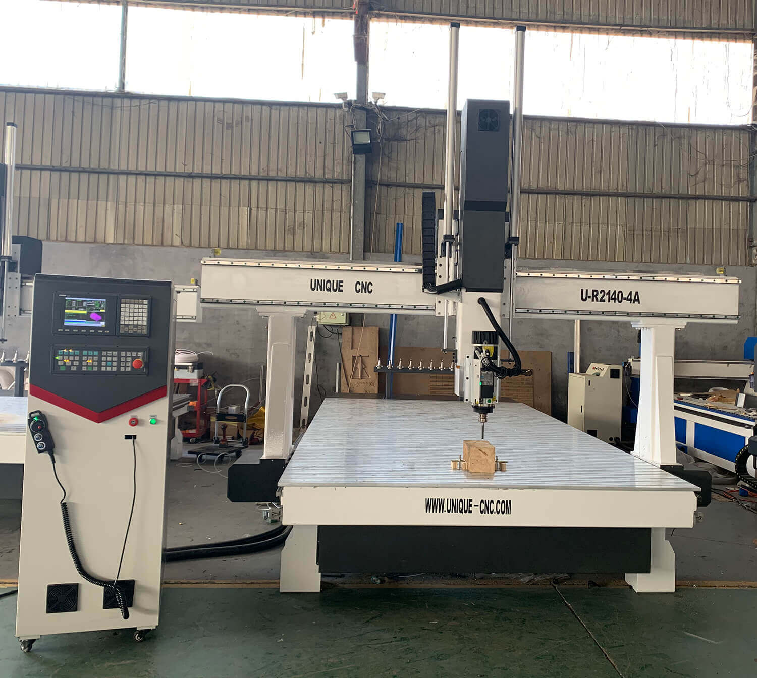 4 axis mold cnc router