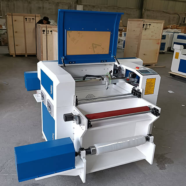 High Speed Resin Film Plastic Film Holes Punching Cutting Laser Machine 