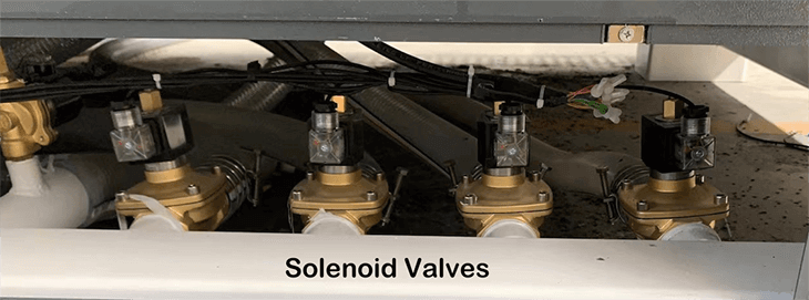 solenoid valves of cnc